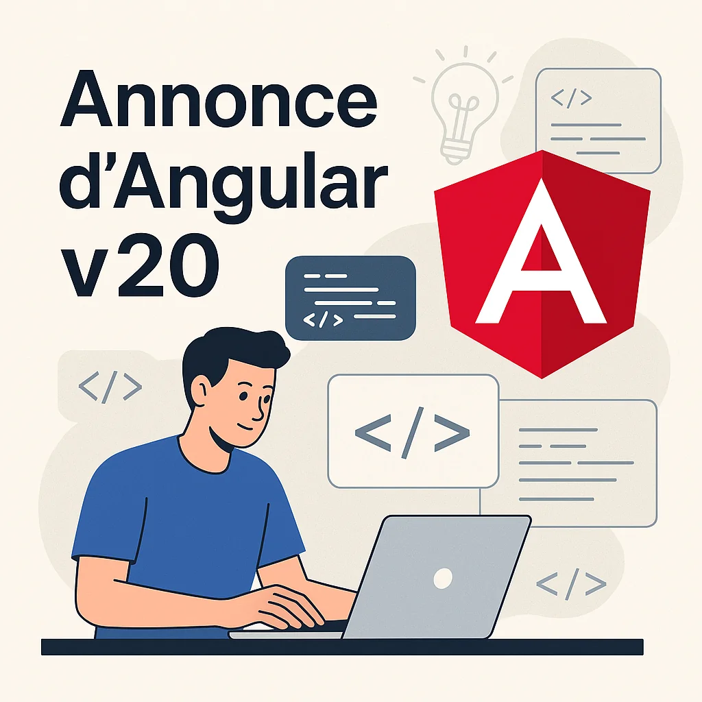Annonce d’Angular v20